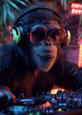 DJ Monkey Jungle Party