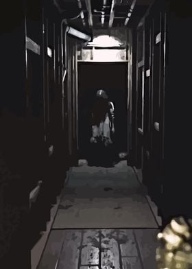 Dark Hallway 