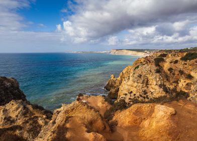 Algarve Coast In Portugal