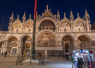 St Mark Basilica In Venice