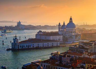 Venice In Sunset Glow