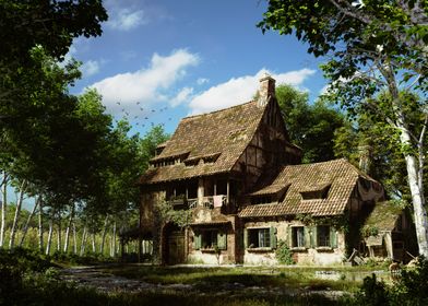 Rustic Cottage in the Woods