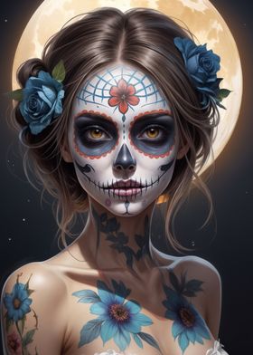 Sugar Skull Woman