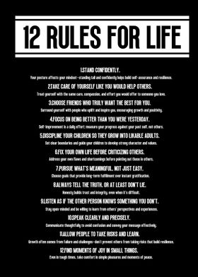 Rules for  Life