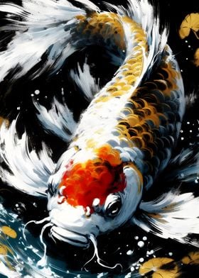 Koi Fish Painting