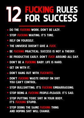 12 Rules For Success