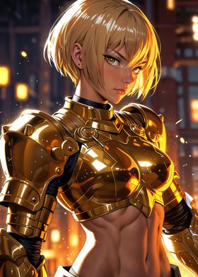 Golden Armor Warrior