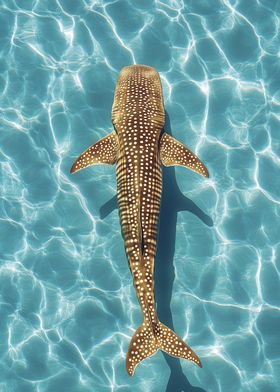 Whale Shark in Turquoise Water