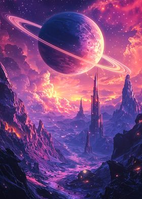 Alien Planet Landscape