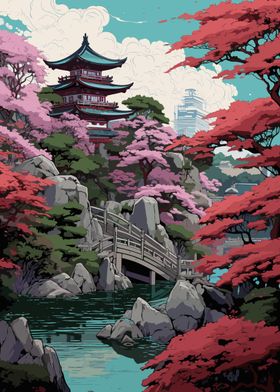 Japanese Garden Landscape