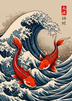 Koi Great Wave