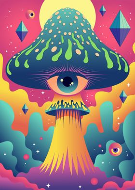 Psychedelic Mushroom