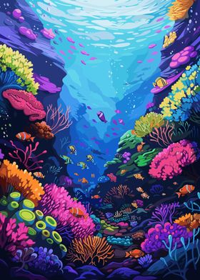 Vibrant Coral Reef