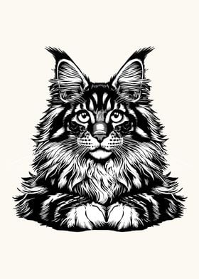 Maine Coon Cat