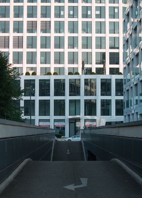 Modern Building Entrance