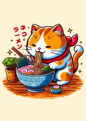 Ramen Cat