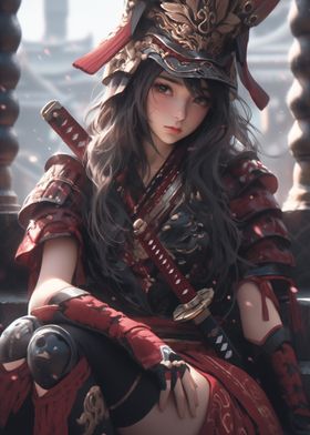 Samurai Warrior Girl