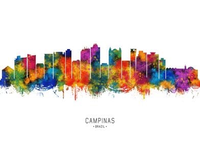 Campinas Brazil Skyline