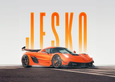 Koenigsegg Jesko Poster