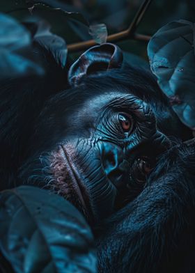 Chimpanzee Portrait