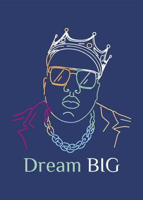 The Notorious B.I.G. Line Art