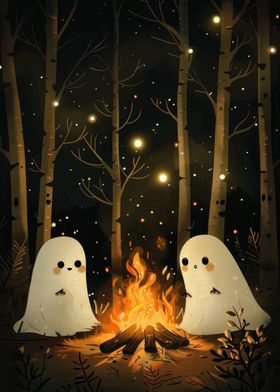 Ghostly Campfire