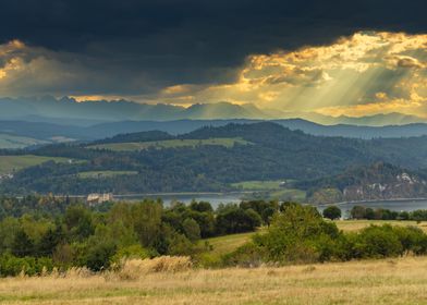 Mountain Lake Landscape