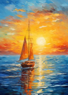 Sailboat Sunset