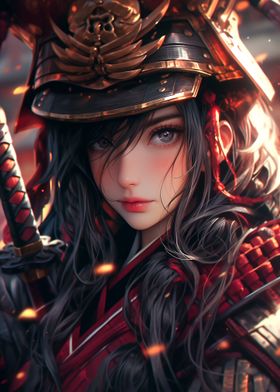 Samurai Warrior Girl