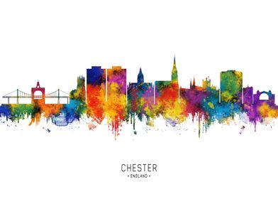 Chester England skyline