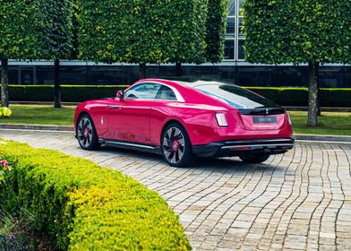 rolls royce spectre pink