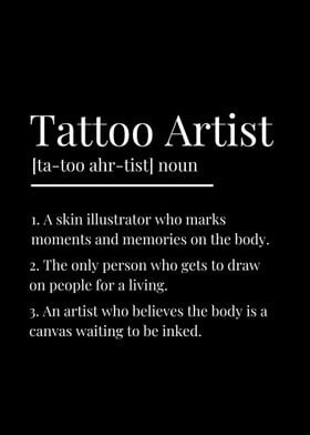 Tattoo Artist Definition