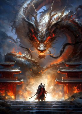 Dragon and Samurai