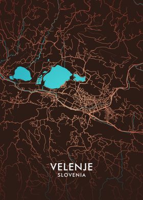 Velenje City Map