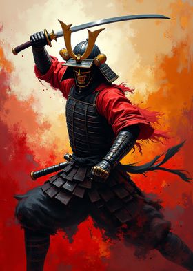 Japanese Samurai Warrior Art