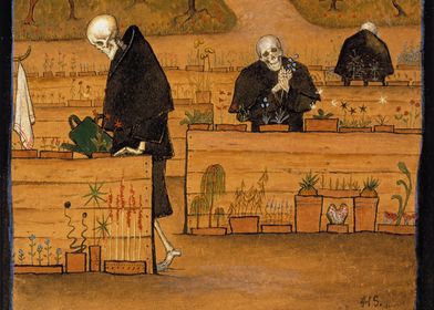 The Garden of Death by Hugo Simberg