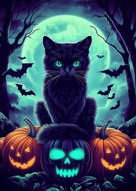 Black Cat Halloween