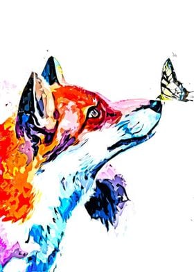 Fox and Butterfly