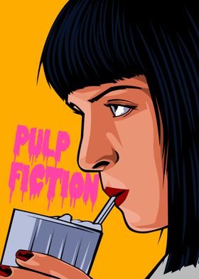 Mia Wallace Pulp Fiction