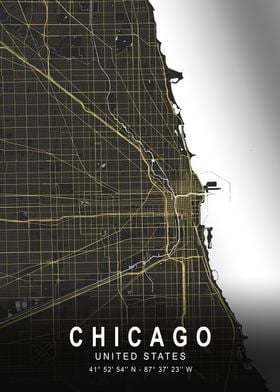 Chicago Silver Map