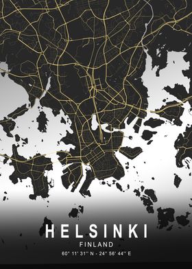 Helsinki Silver Map