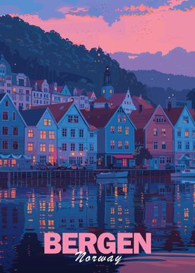 Bergen, Norway Cityscape