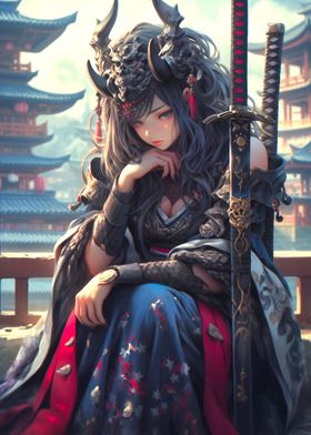 Japanese Warrior Woman