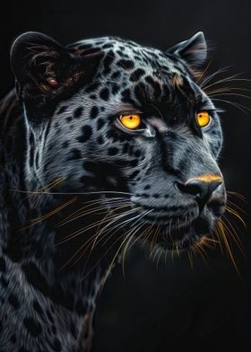 Black Panther Portrait