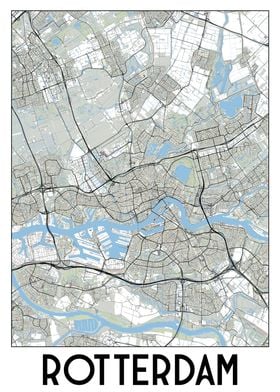 Rotterdam City Map