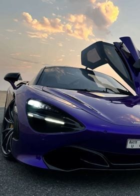 Purple McLaren 720S