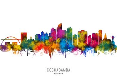 Cochabamba Bolivia Skyline