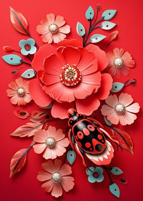 Paper Flower Beetle