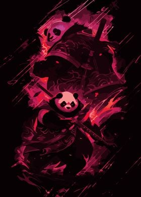 Painting Of a Panda