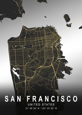 San Francisco Silver Map